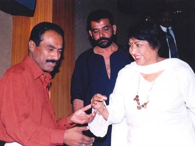 Jayanthi, veteran Kannada actress, at GM Rejoyz