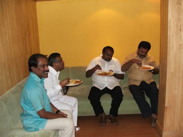 H. D. Kumaraswamy at GM Rejoyz