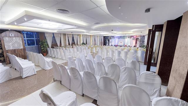 4th Floor Galleria dressed for a reception at GM Rejoyz
