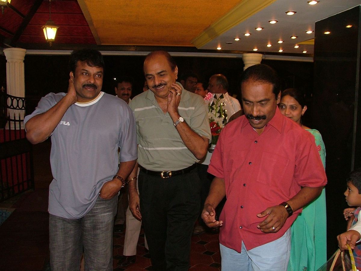 Chiranjeevi at GM Rejoyz